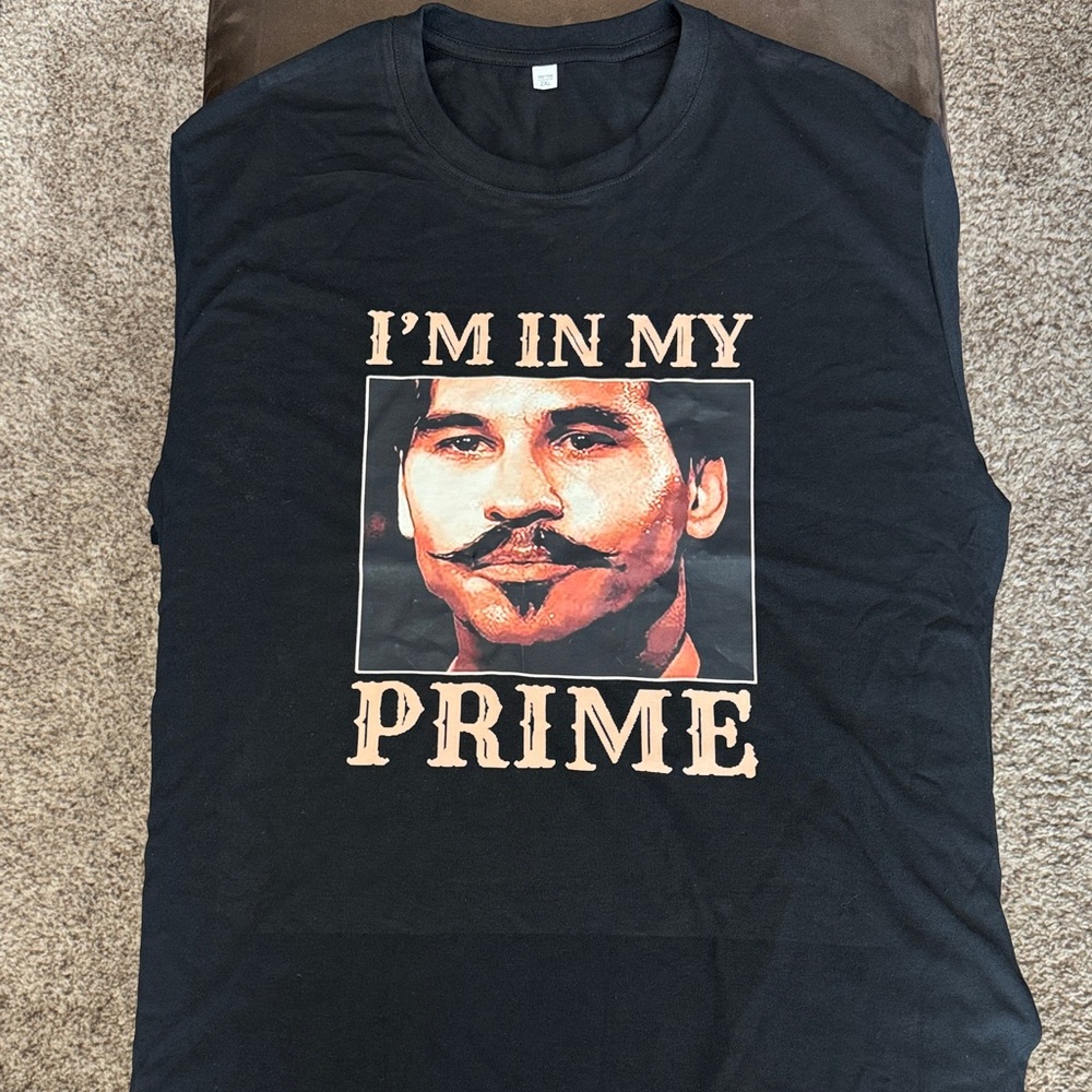 Black Graphic Men's Shirt